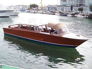 1987 Serenella Venetian Water Taxi