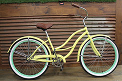 Yellow Frame/Mint Green Wheels